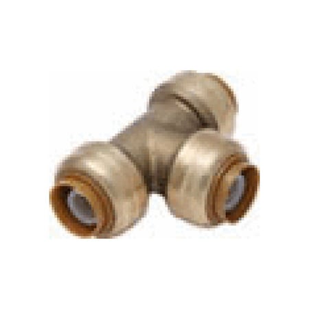 Sharkbite 3/4 in. Brass Push-to-Connect Tee U370LF