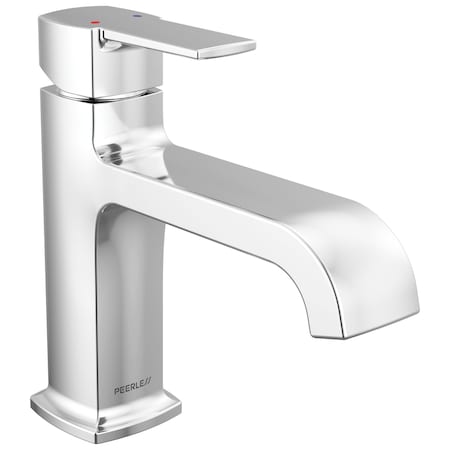 Peerless Ezra Single-Handle Curved Spout Lavatory Faucet In Chrome P1573LF-M-0.5