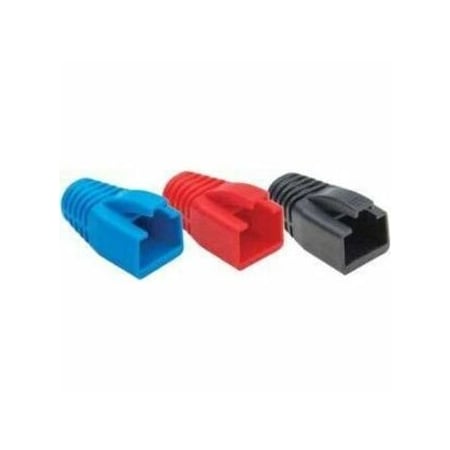 Platinum Tools NSI Cable Protection - Connector Boot - Red - Polyvinyl Chloride (PVC) - 100 / Bag 105108