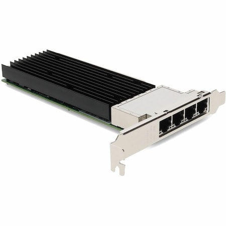 Add-On 10GBS QUAD RJ-45 PORT 100M PCIE 3.0 X8 NETWORK INTERFACE CARD ADD-PCIE3-4RJ45-10G