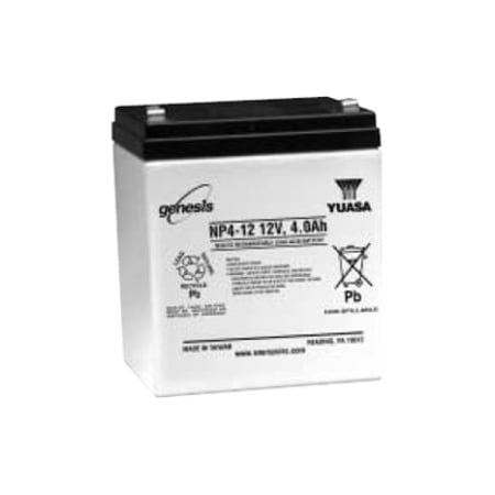 Genesis EnerSys Genesis NP4-12 Lead Acid Battery - For Multipurpose NP4-12