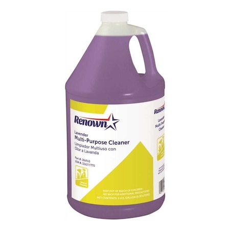 Renown Lavender Multi-Purpose Cleaner, 1 Gal. Purple, 4PK HD6654-41HDSP