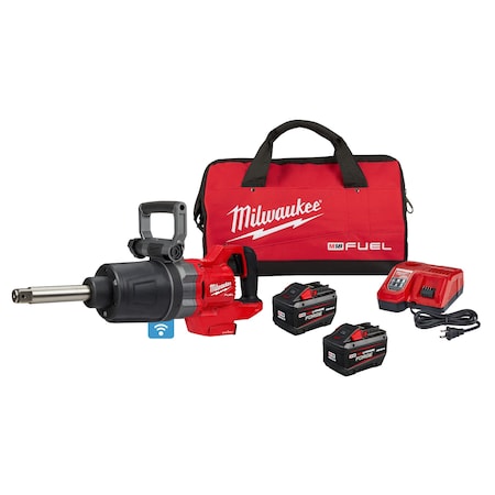 Milwaukee Tool M18 FUEL 1" D-Handle Ext. Anvil High Torque Impact Wrench w/ ONE-KEY 2869-22HD