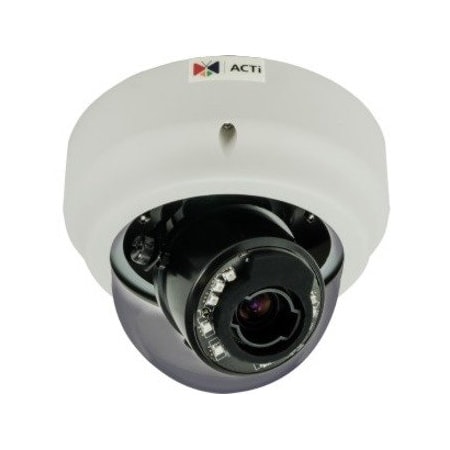 Acti 1.3MP INDOOR ZOOM DOME W/D/N A B64