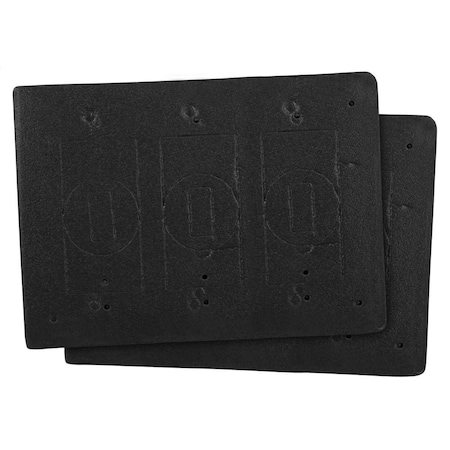 Taymac Multi-Purpose Gasket, 3 Gangs, Foam, Gasket Box Type GS400