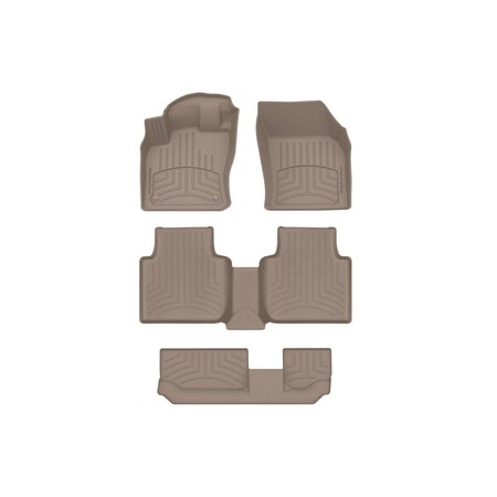 Weathertech Tan, Front and Rear and Rear FloorLiner HP 4515631IM-459893-4IM