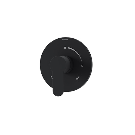 Symmons Identity Wall Mounted Single Handle Shower Valve Trim (Valve Not Included) 6790MBTRM