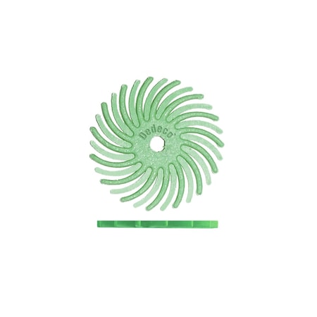 Dedeco SUNBURST 3/4'' TC DISCS LT GREEN 1 MICRON (A/O), 48PK 3854