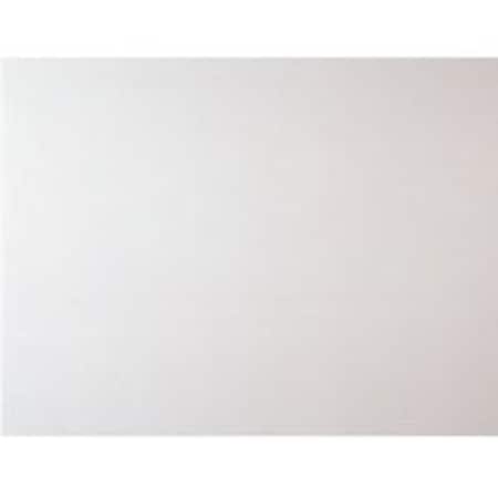 Usg Stonehurst Series Acoustic Ceiling Panel, 48 in L, 24 in W, 9/16 in Thick, White, 8PK 380