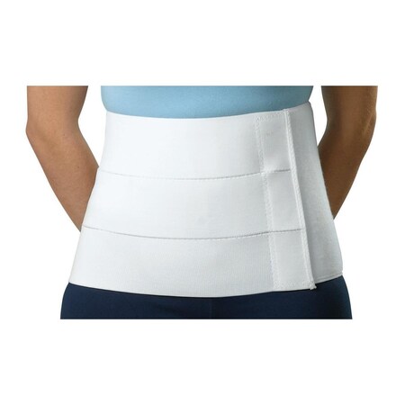 Medline Premium Tri-Panel Abdominal Binder, 9in, Size L/XL ORT21110LXL