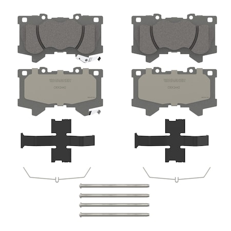 Wagner Brake OEX Front Disc Brake Pad Set Premium Ceramic,  OEX2442