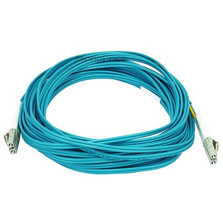 Monoprice LC/LC, MM, DUPLEX - 10M 50/125 TYPE-AQUA 6389