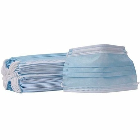 Boardwalk Disposable Face Mask, One Size Fits All, 2000 PK MS2000