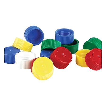 Globe Scientific Culture, and Test Tube, Blue, PK1000 6103-CAP-B
