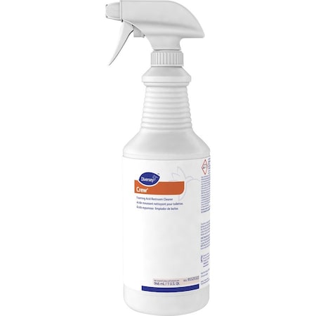 Diversey Foaming Acid Restroom Cleaner, Fresh Scent, 32 oz Spray Bottle, PK12 95325322