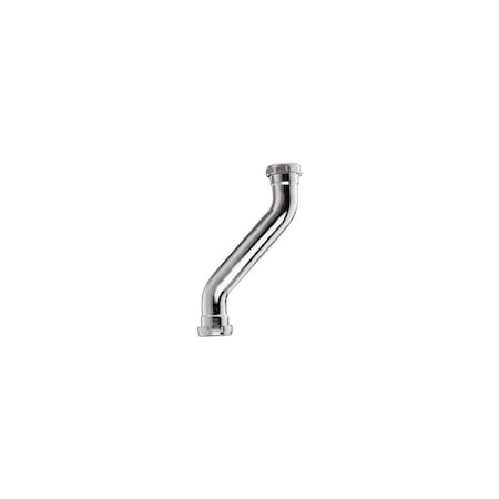 Keeney Double Offset Trap, Chrome Plated, 1-1/2 x 1-1/2-In. 1038K