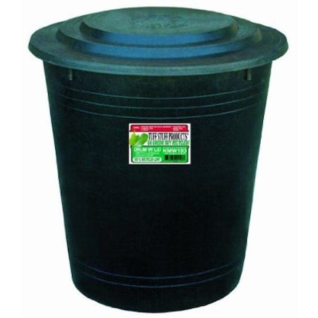Tuff Stuff Prods DRUM W/LID 52GAL KMW103