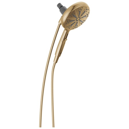 Delta Universal Showering Components 6-Setting Suredock Magnetic Hand Shower In Champagne Bronze 75613CZ
