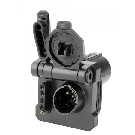 Hopkins ENDURANCE MULTI-TOW ADAPTER 7 RV TO 6-ROUND, 4 & 5-WIRE FLAT 47570