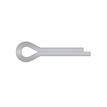 Huyett Cotter Pin, 316 Stainless Steel, 0.125 in Dia x 2.250 in Effective Length CPS16-125-2250