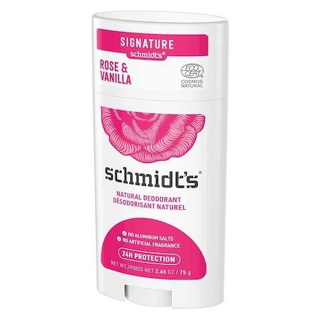 Schmidts Rose Plus Vanilla Deodorant Stick, 2.65 Ounce, 12PK 68369092