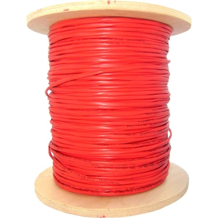 Cable Wholesale 6 Fiber Indoor Dist Fiber Optic Cbl, 62.5/125 OM1, Corning InfiniCor 300, Orange, Corning Glass, 1000ft 10F2-206NH