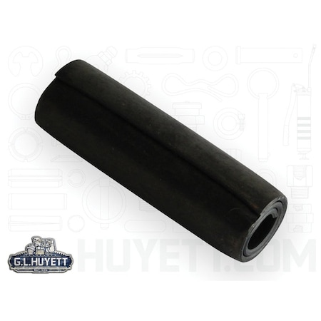 Huyett Coiled Spring Pin, Standard Duty, 6150 Alloy Steel, 16 mm Dia x 100 mm Length SPCM-160-100