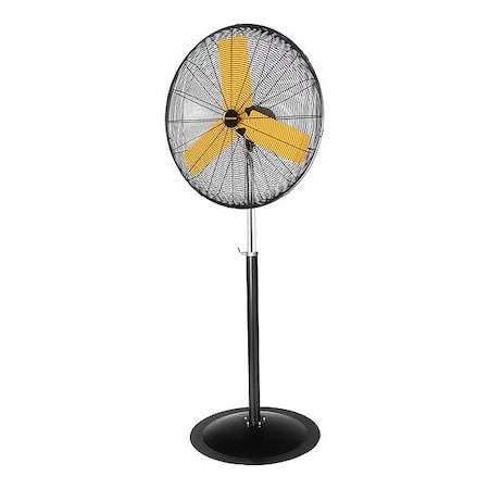 Master CirculatingFan, 24inDia, Black, Plug-In MAC-24POSC