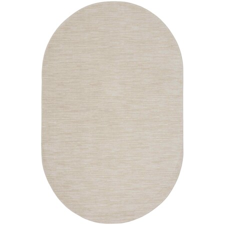 Homeroots 6' X 9' Cream Indoor Outdoor Area Rug 522300