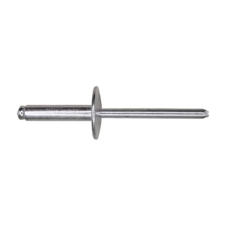 Auveco Panel Blind Aluminum Rivet 3/16in Diameter 1/2in-5/8in Grip, 25PK 19057