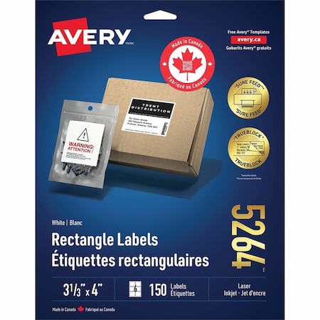 Avery Shipping Labels, PK150 05264