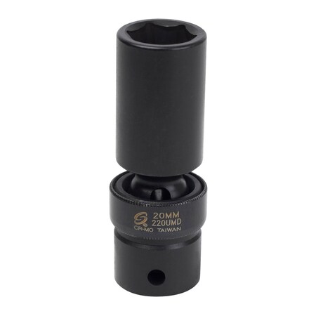 Sunex 1/2 in Drive 20Mm Deep Universal Impact Socket 220UMD