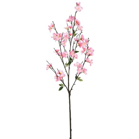 Vickerman 40 in. Artificial Pink Cherry Blossom Spray, 48PK FD170502-3