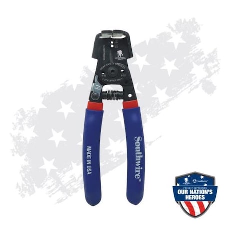 Southwire Wounded Warrior Project 9.25 in. L Wire Stripper 67039840