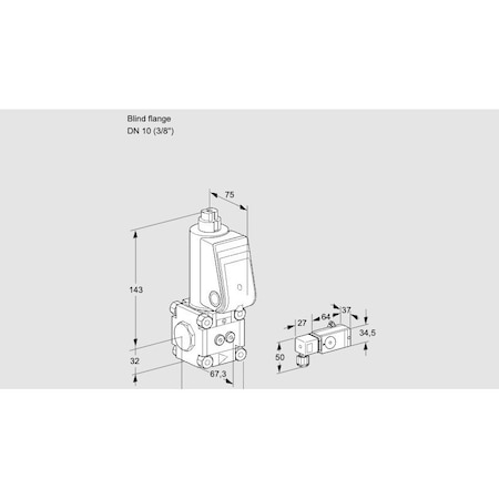Honeywell Kromschroder VAS1-0/10R/NW KS88020662