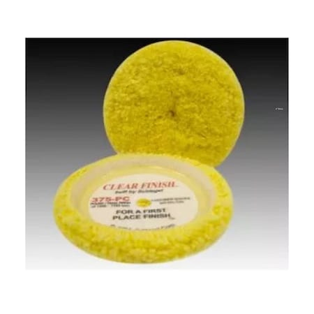 Schlegel Buffing Pad, 7-1/2 in Dia, Twisted Yarn Pad 375-PC-LB