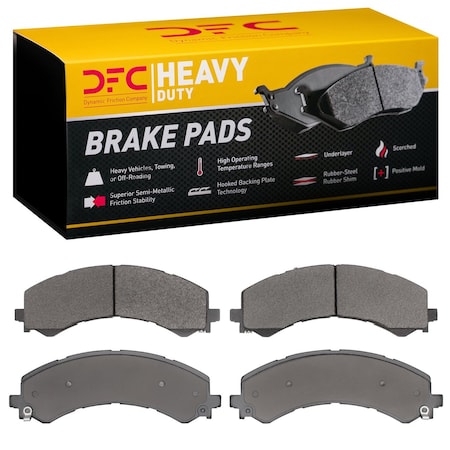 Dfc Heavy Duty, Disc Brake Pad Set, 1214-2405-00