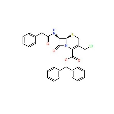 Ak Scientific 7-Phenylacetamido-3-chloromethyl-3-cephem-4-carboxylic acid di-phenyl methyl ester (100mg), CAS 643 K031-100mg