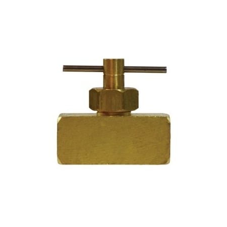 Midland Industries VALVE NDL 1/4 X 1/4IN FIP X FIP 150PSI 46056