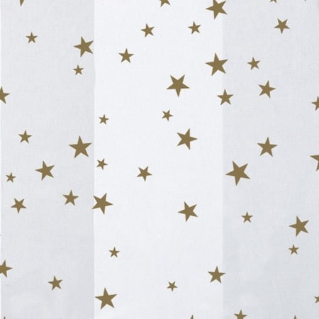 Nashville Wraps Gold Stars Cello Bags, 5x3x11.75, 100PK C4BGSR