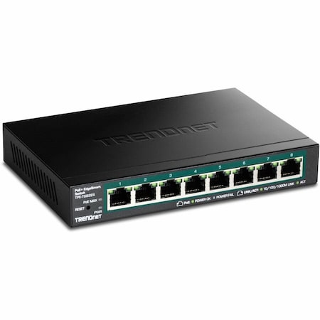 Trendnet 8-PORT GIGABIT EDGESMART POE+ SWITCH 61W TPE-TG82ES