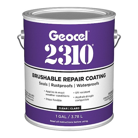 Geocel Tripolymer  Repair Coating, Clear GC65300