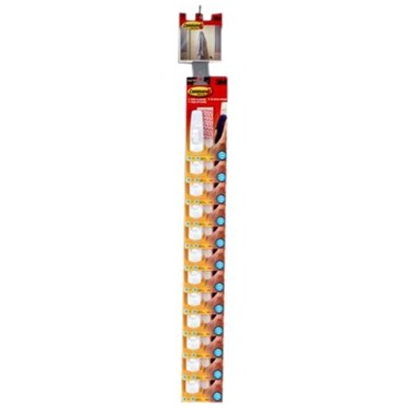 Command Large Utility Hook Clipstrip 170, PK12 17003CS