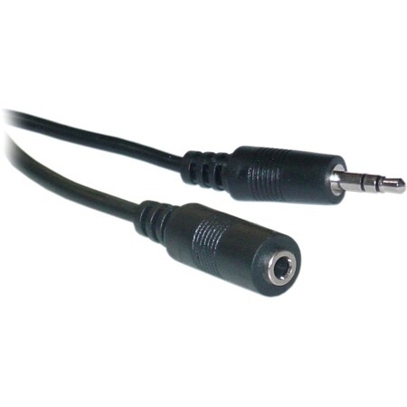 Cable Wholesale CableWholesale 3.5mm Stereo Extension Cable, 3.5mm Male to 3.5mm Female, 12 foot 10A1-01212