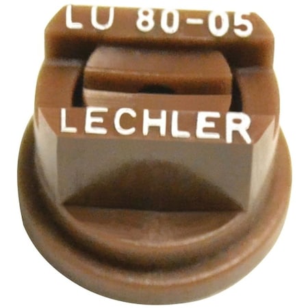 Green Leaf Spray Nozzle, Multi-Range Universal Flat, Polyoxymethylene, Brown LU 80-05 6PK
