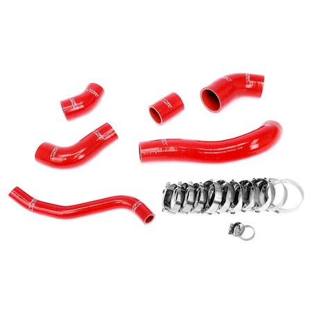 Hps Performance High Temp Reinforced Silicone Intercooler Hose Boots Kit, Red,  57-2003-RED