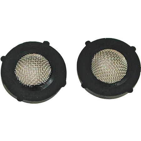 Danco Hose Washer with Screen, Rubber, Black 80070