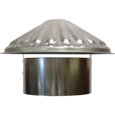 S & K Galvanized Steel 5'' x 9-1/2'' Vent Pipe Cap D-285