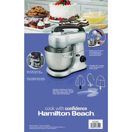 Hamilton Beach 7-Speed Stand Mixer 63392G