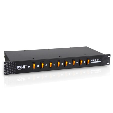 Pyle Outlet Strip, Rack Mounted, 8 Outlet(s) PDBC10